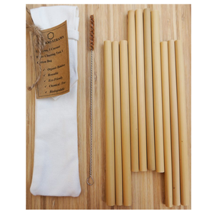 Pajitas de bambú originales vietnamitas Estilo fresco de alta calidad para bebidas Mejor precio Vacaciones ofrecido por el fabricante-Vietdelta - Product Image 4