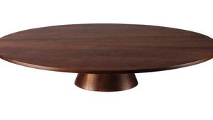 Soporte de madera artesanal para tartas con acabado seguro para alimentos, ideal para presentar postres caseros durante fiestas o cenas diarias - Product Image 6