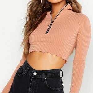 Sweatshirts et sweats à capuche pour femmes de haute qualité décontracté coton Polyester lavé avant anti-boulochage caractéristique pour la saison d'automne - Product Image 4