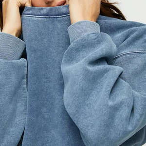 2025 haute qualité lavage à l'acide pur polaire unisexe sweat 100% coton tenue décontracté pour l'hiver pour l'impression et la personnalisation - Product Image 6