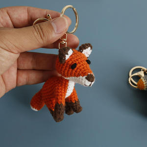 Llaveros de Animales Hechos a Mano al por Mayor: Llaveros de Zorro y Pingüino, Decoración y Regalos para Uso Diario, Aptos para Todas las Edades - Product Image 2