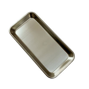 Bandeja Quirúrgica Manual de Acero Inoxidable de Alta Calidad, Suministros Profesionales para Laboratorio, Reutilizable, Fabricada en Fábrica, para Hospital - Product Image 1