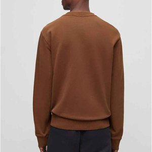 Sudadera de cuello redondo para hombre, unisex, de manga larga, color sólido, con logotipo bordado con estampado personalizado 2024, sudaderas con capucha y sudaderas para hombre - Product Image 4