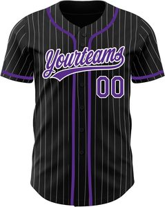 Maillot de Baseball Softball pour Jeunes Personnalisé à Séchage Rapide Sergé Bouton Complet Sublimation Brodé Numéro de Nom pour Vêtements de Sport - Product Image 2