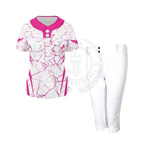 Nuevo Uniforme de Softbol para Mujer, 100% Poliéster, Transpirable, Alta Calidad, Mejor Precio - Product Image 6