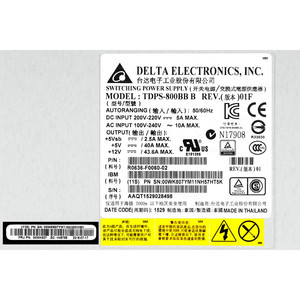 Fuente de Alimentación IBM 00WK807 de 800W para EXP2524 V3700 V5000 G1, Reacondicionada - Product Image 4