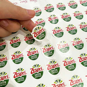 Etiquetas Adhesivas de Vinilo Personalizadas Impermeables (Rollo Fácil de Despegar y Pegar) con Impresión Digital UV para Embalaje de Supermercado - Product Image 5