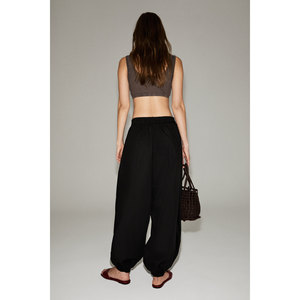 Pantalones Harem GRIMELANGE CLARENS para Mujer, Tela Popelina 100% Algodón, Cintura y Puños Elásticos - Product Image 5