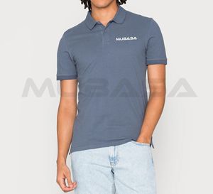 Polos en coton bon marché de haute qualité pour hommes personnalisé brodé respirant couleur unie unisexe polos de golf - Product Image 4