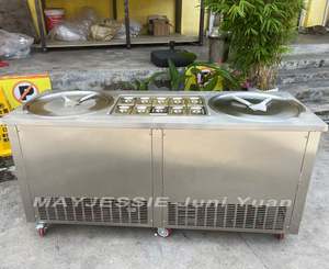 เครื่องทำไอศกรีมทอดแบบ<span class=keywords><strong>ไทย</strong></span> รุ่นใหม่ สำหรับใช้ในเชิงพาณิชย์ พร้อมถัง 14 ใบ <span class=keywords><strong>ขาย</strong></span> - Product Image 3