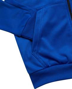 Royal <b>Blue</b> Boys' Tricot Jogger Set - 2 Piece Active Performance Zip-Up Tracksuit Set - Product Image 6