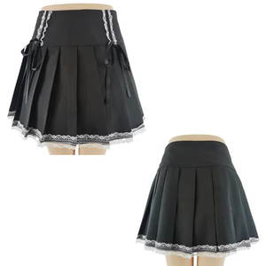 Jupe en cuir pour femmes de haute qualité avec ceinture brodée, bouton, design tendance léger, directement de l'usine, meilleur fournisseur, vente chaude - Product Image 5