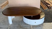 Table basse ROMA NEST NORDIC pour MONZA ELITE, en bois massif, emboîtable, écologique