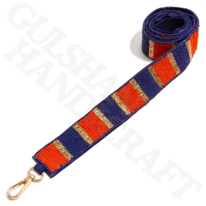 Hermoso cinturón bordado a mano con cuentas de colores rojo y blanco, diseño de cuentas, precio de venta al por mayor desde India - Product Image 4