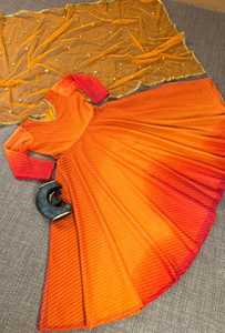 Lancer la tendance GEORGETTE imprimé SALWAR costume et dupata avec taille ajustée vêtements de soirée décontractés - Product Image 6