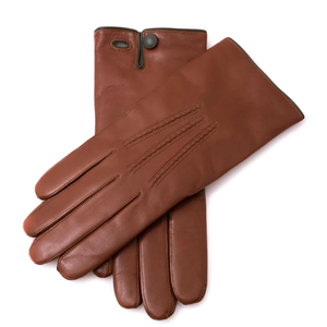 Guantes de Vestir de Cuero de Alta Calidad, Estilo Sencillo, Ecológicos, Transpirables, Cálidos, con Función de Pantalla Táctil para Hombre y Mujer, Invierno - Product Image 1