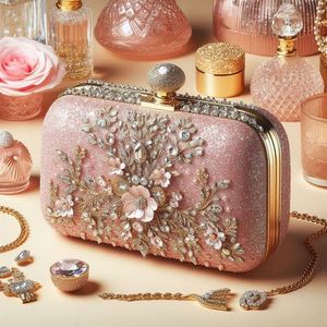 กระเป๋าคลัทช์เรซินงานฝีมือแบบผูกทำด้วยมือเป็นมิตรกับสิ่งแวดล้อมดีไซน์เนอร์หรูหราดีไซน์เนอร์มีเอกลักษณ์สำหรับตกแต่ง - Product Image 4