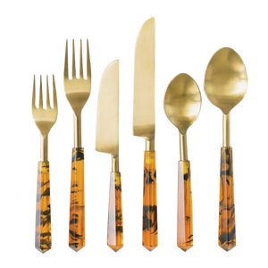 ชุดช้อนส้อมมีดดีไซน์ทันสมัย หรูหรา ผลิตจากโลหะแข็งแรง ทนทาน เหมาะสำหรับงานแต่งงาน ร้านอาหาร และตกแต่ง - Product Image 2