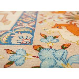 Alfombra de Lana Anudada a Mano Aalam Pae-5104, Color Marfil, Estilo Tabriz, Rectangular con Diseño Novedoso para Decoración de Sala de Estar y Pasillo - Product Image 3