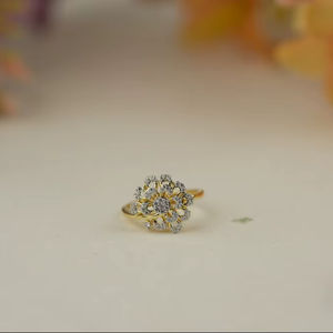 Bague élégante en diamant de laboratoire, taille VS1, certifiée IGI SGL, or, or rose, argent, bijoux de fiançailles et de mariage, Swaroop Diamond, tendance - Product Image 1