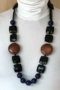 สร้อยคอลูกปัดเรซิ่นทำมือ Craft Exim เครื่องประดับแฟชั่นระดับพรีเมียมสำหรับผู้หญิง สไตล์ทันสมัย เหมาะสำหรับงานปาร์ตี้ ของขวัญ ใช้ได้ทุกฤดูกาล ส่งออก - Product Image 3