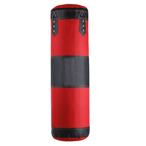 Saco de boxeo profesional de cuero PU para trabajo pesado Boxeo MMA Kickboxing Gimnasio Entrenamiento Equipo de entrenamiento - Product Image 1