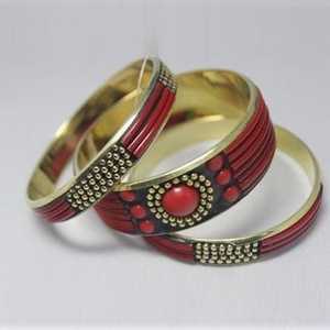 Best-Selling Trendy Metal <b>Bracelet</b> Set Stylish Modern Plated Brass Bangles for Fashion Lovers - Product Image 2