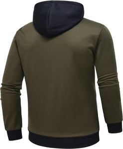 Sweats à capuche pull de haute qualité pour hommes anti-boulochage respirant séchage rapide anti-rides fabrication durable sweats à capuche pour hommes - Product Image 2