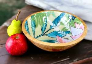 Vaisselle moderne et durable, bol de service unique et brillant pour les repas à la maison et les fêtes, bol à fruits décoratif - Product Image 3