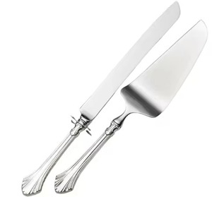 Stainless Steel <b>Cake</b> <b>Server</b> Set Premium Dessert Knife and <b>Server</b> Elegant Kitchen Tools for Birthday Wedding and Parties Usage - Product Image 5