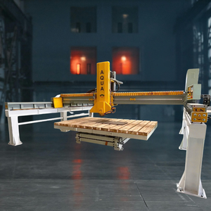 Machine de découpe personnalisée Monobloc CNC Pont Scie pour Dalle de pierre Coupe Marbre Granit Quartz Cutter Machine - Product Image 1