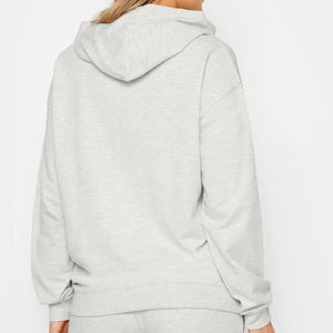 Fabricante profesional Drop Shoulder Hoodies para mujeres Venta al por mayor Nuevo diseño Mujeres Sudadera con capucha de gran tamaño - Product Image 6