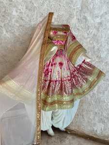 Robe ethnique vintage à manches longues en mousseline de soie brodée traditionnelle afghane pour filles de haute qualité en gros - Product Image 4