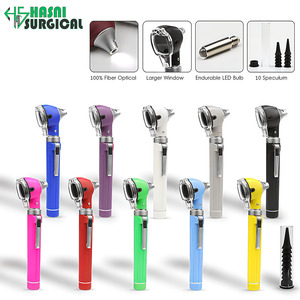 Otoscope à fibre optique de poche, autoscope, endoscope auriculaire LED, ensemble d'instruments de diagnostic médical, manuel - Product Image 2