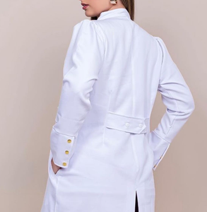 Blouse de laboratoire unisexe professionnelle Uniformes hospitaliers Blouse de laboratoire à manches longues - Product Image 4