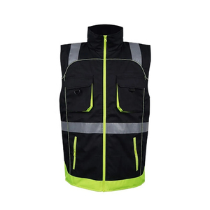Gilet de sécurité routière en vente flash, gilet de sécurité réfléchissant pour homme, classe 1 ANSI, logo personnalisable, LED clignotante, imperméable, prix raisonnable - Product Image 1