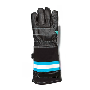 Guantes de bombero de calidad a precio de venta caliente Guantes de bombero de cuero de calidad a precio de venta al por mayor en color sólido - Product Image 2