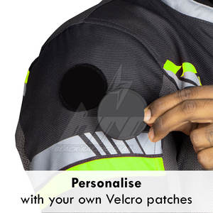 Ropa deportiva de manga larga Chaqueta textil para motocicleta Chaqueta transpirable para hombre Chaquetas textiles para motocicleta - Product Image 3