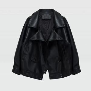 Streetwear décontracté moderne femmes nouveau élégant femme Chic surdimensionné dames doux recadrée vintage en détresse double boutonnage veste - Product Image 2