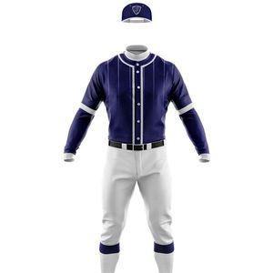 Nuevo diseño de alta calidad de secado rápido uniforme de béisbol para la venta al por mayor transpirable uniforme de béisbol sublimado equipo de ropa deportiva - Product Image 1
