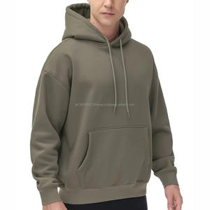 High Quality Custom Hoodies 400 GSM Casual Clothing Blank Puff Printing <b>Vintage</b> Pullover Unisex Hoodies Oversized - Product Image 6