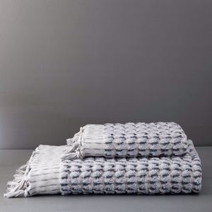 Ensemble de serviettes de toilette de luxe en coton turc 100% fait main, carrées, séchage rapide, tissage dobby, haute qualité, parfaites pour la maison, cadeau idéal - Product Image 4