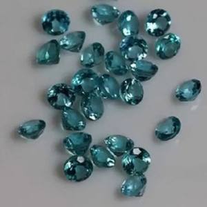 อัญมณีกึ่งหลวมขนาด5มม. พลอยอะพาไทต์สีฟ้าธรรมชาติปรับเทียบราคาร้านค้าตอนนี้จากผู้ผลิตที่กำลังมาแรงออนไลน์ - Product Image 1