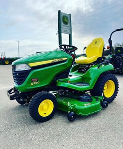 2025 pour John pour Deere X758 tondeuse à gazon bricolage de qualité industrielle pas cher prix tondeuse à cheval et tondeuse tracteurs à vendre - Product Image 1