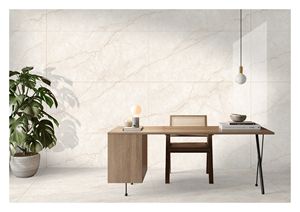 Carrelages en porcelaine émaillée moderne design italien MALTA BIANCO Chambre anti-dérapante antibactérienne résistante à l'usure Villa Mall Hôpitaux - Product Image 3