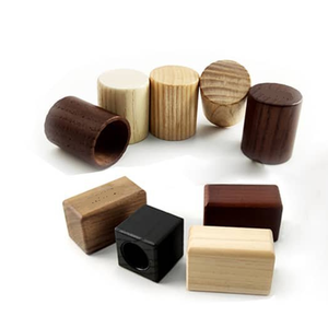 Tapa de botella de Perfume de madera Artesanía Precio barato Venta al por mayor Tapa de madera simple Diseño personalizado Tapa de botella - Product Image 4