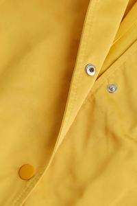 Recién llegado, chaqueta universitaria de satén de Color de contraste personalizada, chaqueta universitaria corta, chaqueta informal de bombardero de béisbol de satén para mujer - Product Image 2