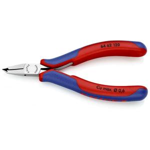 คีมตัดปลายเฉียง Knipex Electronics รุ่นมินิเบลด พร้อมคุณสมบัติการตัดปลาย ด้ามจับขัดเงาแบบกระจก ประกอบด้วยหลายส่วนประกอบ - Product Image 1