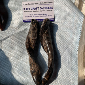 Goat Horn Pair Natural Finished Horns Pairs for Decoration & Craft High Quality - Product Image 1