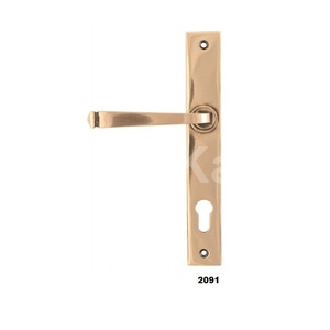 Poignée de porte d'entrée au design unique poli nickel martelé poignée de porte élégante et serrure pour la maison cuisine salle de bain utilisation de la porte - Product Image 6